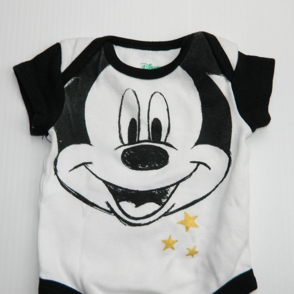 Disney Baby New Born Mickey Mouse Onesie - Picture 2 of 5